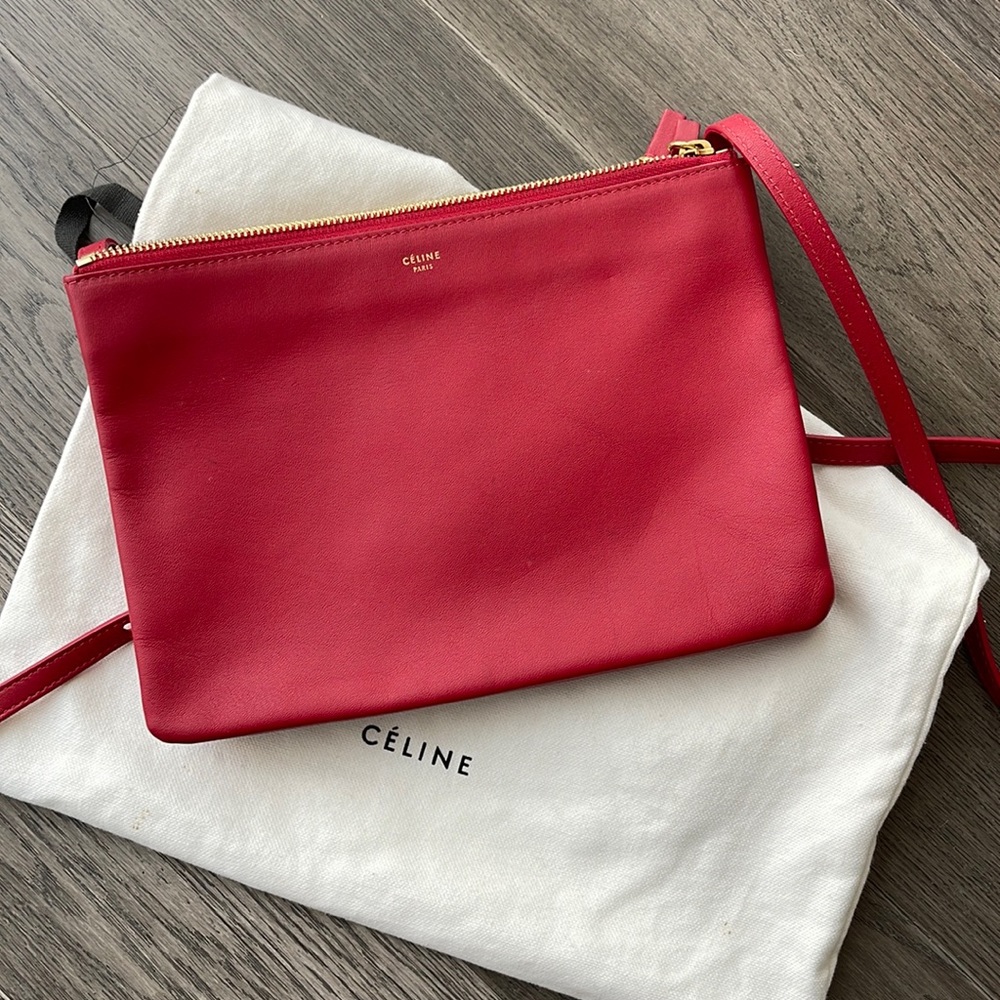 CÉLINE large trio red
